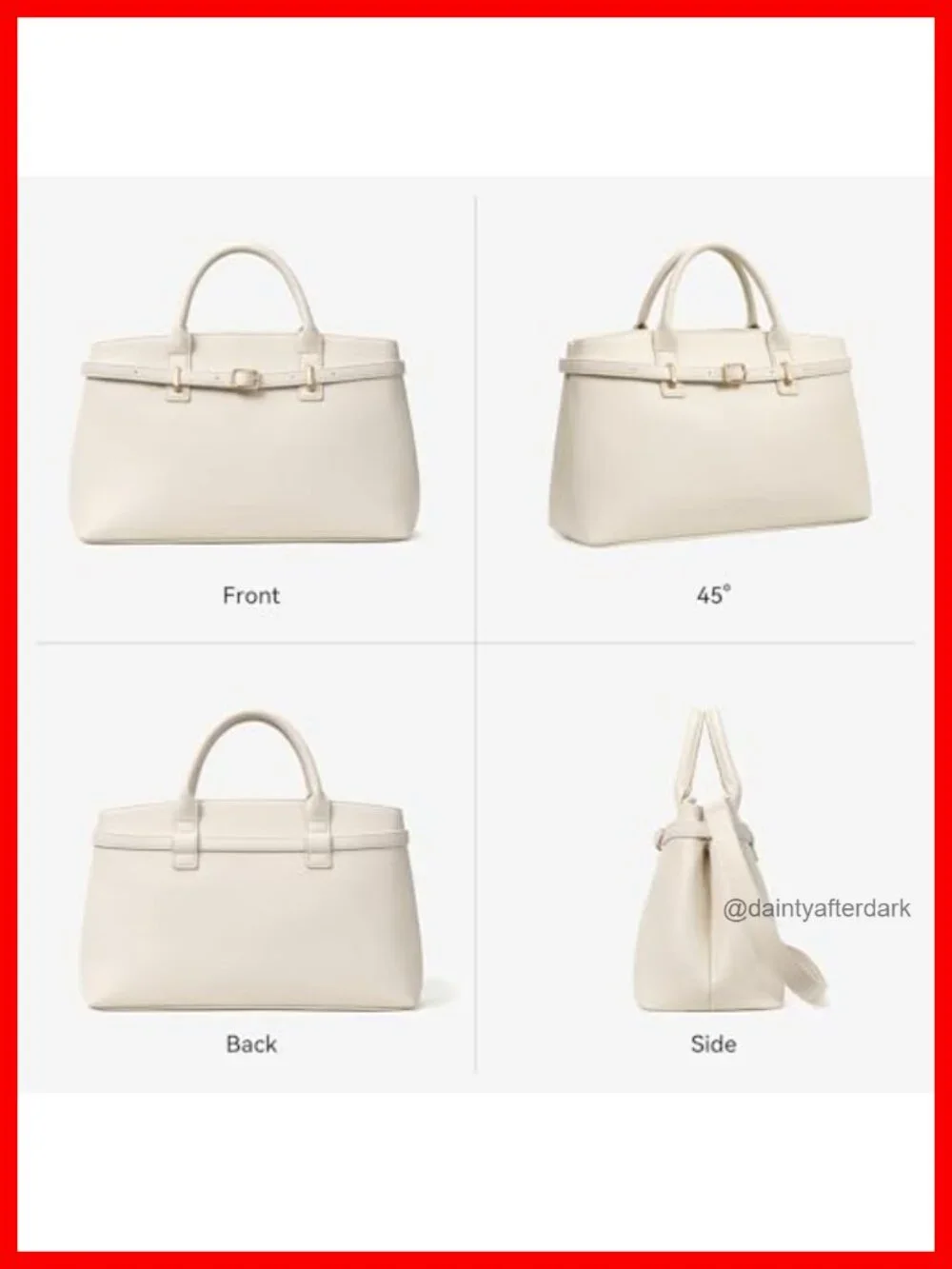 Faux Leather Satchel Bag Women Structured Handbag Work Tote Tablet